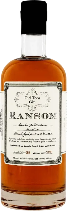 Ransom Old Tom Gin Ransom Spirits - USA