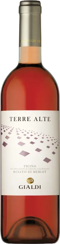 Rosato di Merlot Ticino DOC Terre Alte Gialdi Vini - Linie Gialdi - 2021 - Tessin, Schweiz