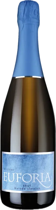 Euforia - Ticino DOC Chardonnay, spumante brut, blanc de blancs Cantina Mendrisio - 2023 - Tessin, Schweiz