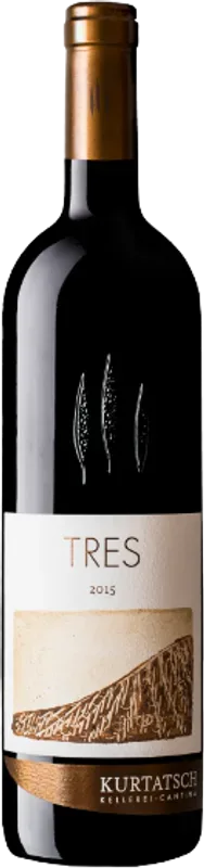 Tres Merlot Cabernet Riserva Alto Adige DOC Kellerei Kurtatsch - 2016 - Südtirol, Italien