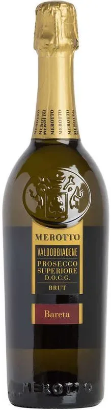 Bareta Valdobbiadene Prosecco Superiore DOCG brut Merotto - Veneto, Italien