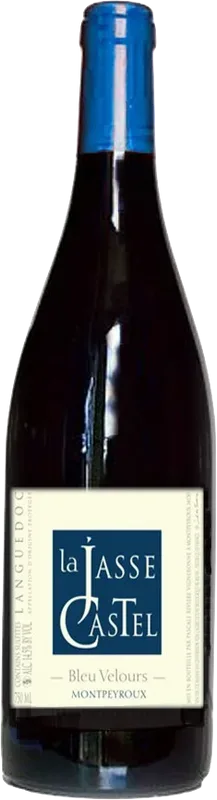 Bleu Velours AOC Terrasses du Larzac La Jasse Castel - 2015 - Midi - Languedoc-Roussillon, Frankreich