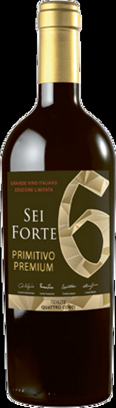 Sei Forte Primitivo Puglia IGT Tenute Quattro Conti - 2024 - Apulien, Italien