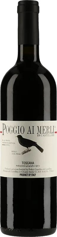 Poggio ai Merli Rosso IGT Castellare di Castellina - 2014 - Toskana, Italien