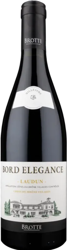 Bord Élégance Laudun Côtes-du-Rhône Villages AC Brotte - 2023 - Côtes du Rhône, Frankreich