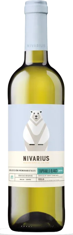 Rioja Tempranillo Blanco DOCa Colecciòn Monovarietales Nivarius - 2024 - Oberer Ebro, Spanien