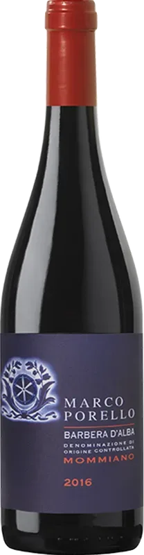 Barbera d'Alba DOC Mommiano Porello - 2024 - Piemont, Italien