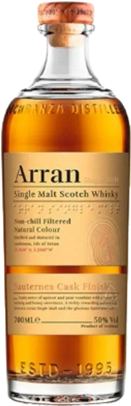 Whisky The Arran, Sauternes Finish, Isle of Arran Single Isle of Arran Distillers - Schottland, Grossbritannien