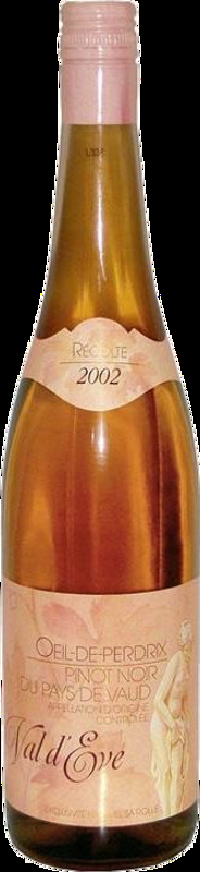 Oeil de Perdrix AOC Val d'Eve Hammel SA - 2023 - Waadt, Schweiz
