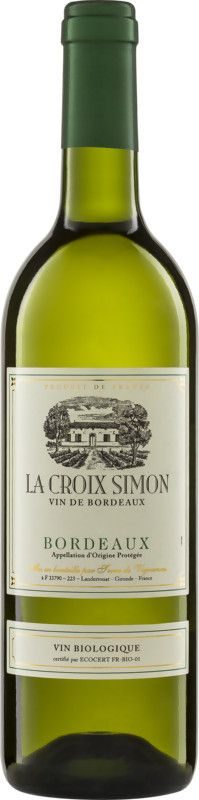 Bordeaux Blanc AOC Château La Croix Simon - 2023 - Bordeaux, Frankreich
