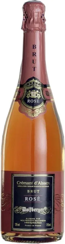 Brut Rosé Crémant d'Alsace AOC Wolfberger - Elsass, Frankreich