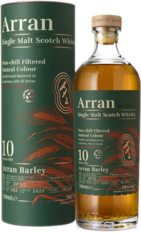 Arran Barley 10 Years Batch 001 Isle of Arran Single Malt Whisky Isle of Arran Distillers - Schottland, Grossbritannien