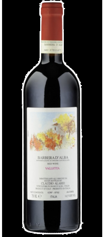 Barbera d'Alba Valletta DOC Alario Claudio - 2023 - Piemont, Italien