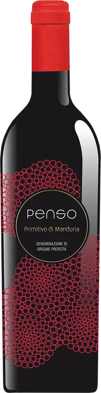 Penso Primitivo di Manduria DOP Vinicola Mediterranea - 2021 - Apulien, Italien