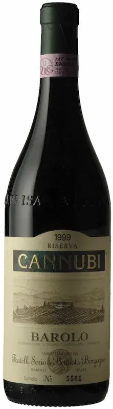 Barolo DOCG Riserva Vigna Cannubi Fratelli Serio & Battista Borgogno - 2019 - Piemont, Italien
