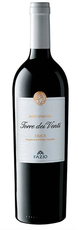 Erice DOC Nero d'Avola Torre dei Venti Casa Vinicola Fazio - 2022 - Sizilien, Italien