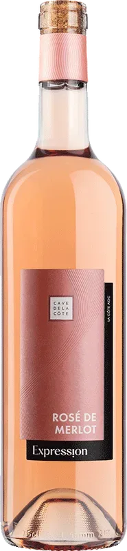 Rosé de Merlot La Côte AOC Cave de la Côte - 2025 - Waadt, Schweiz