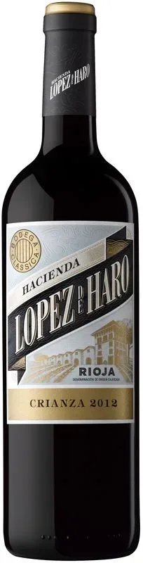 Rioja Crianza DOCa Hacienda Lopez De Haro - 2022 - Oberer Ebro, Spanien