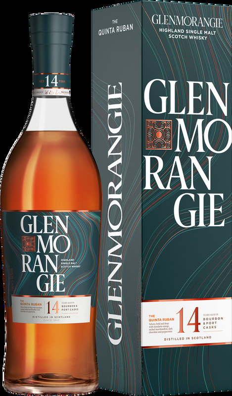 Glenmorangie 14 Years Old The Quinta Ruban Scotch Whisky Glenmorangie - Schottland, Grossbritannien