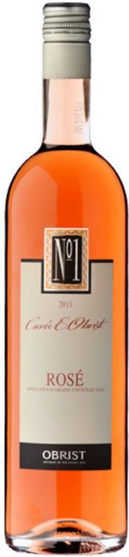 N°1 - Cuvee E. Obrist Rose Garanoir-Gamaret Vaud AOC Obrist - 2024 - Waadt, Schweiz