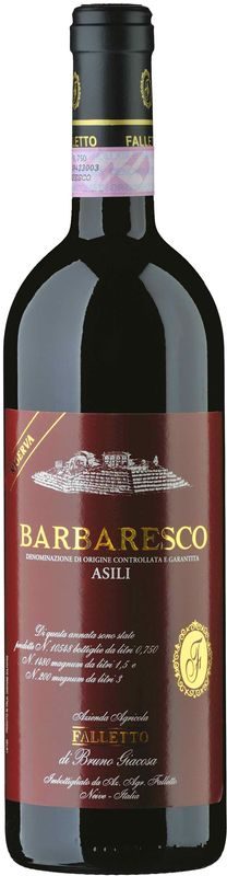 Barbaresco DOCG Riserva Asili Bruno Giacosa - 2020 - Piemont, Italien