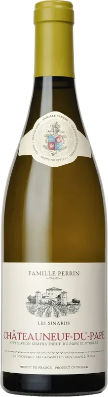 Les Sinards Blanc Châteauneuf-du-Pape AOC Famille Perrin - 2023 - Côtes du Rhône, Frankreich