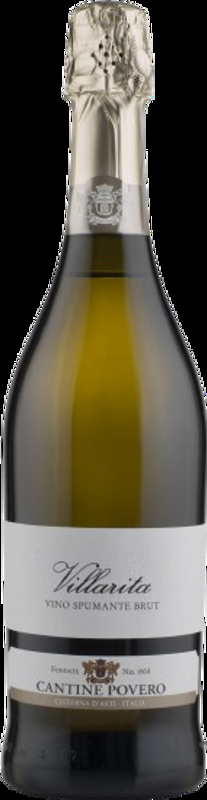 Villarita Spumante Brut Cantine Povero - Piemont, Italien