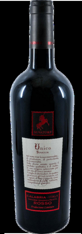 Unico Senator IGP Calabria Rosso Senatore Vini - 2016 - Kalabrien, Italien