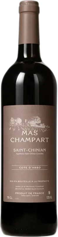Cote d'Arbo Mas Champart St. Chinian AOC Isabelle & Matthieu Champart - 2014 - Midi - Languedoc-Roussillon, Frankreich