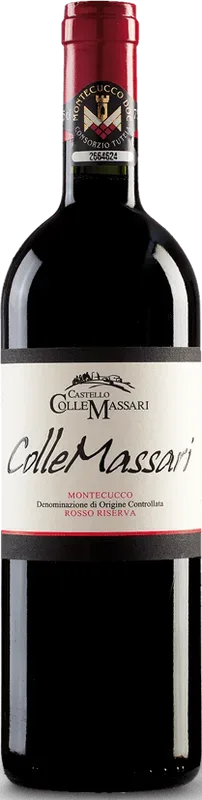 Montecucco Rosso Riserva DOC Castello Colle Massari - 2019 - Toskana, Italien