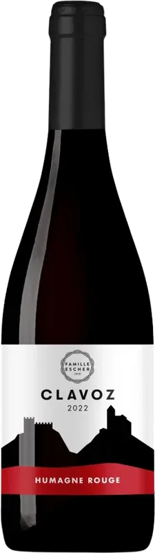 Humagne Rouge Clavoz Valais AOC Domaine Escher - 2023 - Wallis, Schweiz