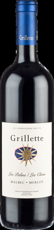 Les Palins Premier Malbec Merlot VdP Grillette Domaine De Cressier - 2021 - Neuenburg, Schweiz
