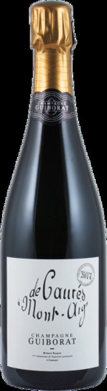 De Caurés à Mont Aigu Blanc de Blancs Grand Cru AC Domaine Guiborat - 2018 - Champagne, Frankreich