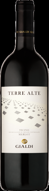 Merlot Ticino DOC Terre Alte Gialdi Vini - Linie Gialdi - 2024 - Tessin, Schweiz