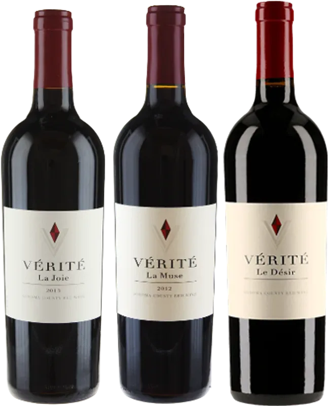 Trio La Muse, La Joie, Le Desir Vérité Wines - 2019 - Kalifornien, USA