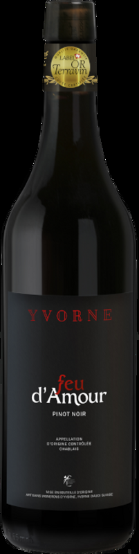 Yvorne Pinot Noir AOC Feu d'Amour Association Viticole d'Yvorne - 2023 - Waadt, Schweiz