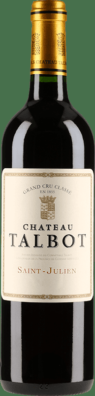 Chateau Talbot 4e Grand Cru Classe St-Julien AOC Château Talbot - 2015 - Bordeaux, Frankreich