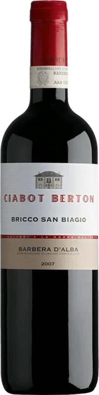 Barbera d'Alba Vigna Bricco San Biagio DOC Oberto - Ciabot Berton - 2022 - Piemont, Italien