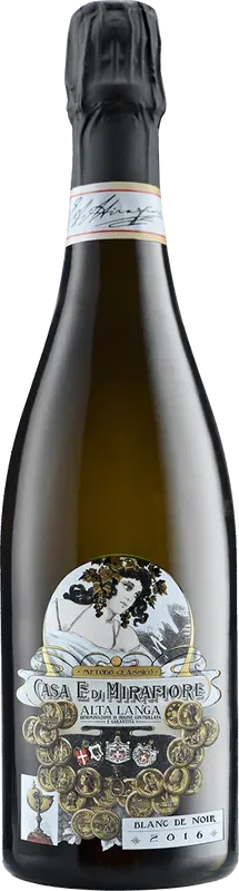 Mirafiore Alta Langa Blanc de Noir Alta Langa DOCG Mirafiore - 2018 - Piemont, Italien