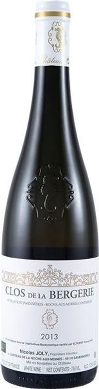 Clos de la Bergerie AOC La Coulée de Serrant - 2023 - Loire, Frankreich
