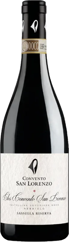 Convento Clos San Lorenzo Riserva Valtellina Superiore Sassella Riserva DOCG Convento San Lorenzo - 2019 - Lombardei, Italien