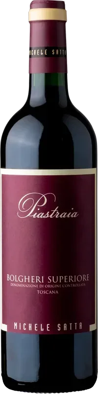 Bolgheri Superiore DOC Piastraia Michele Satta - 2022 - Toskana, Italien