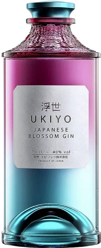 Ukiyo Japanese Blossom Gin Kirker Greer Spirits - Japan
