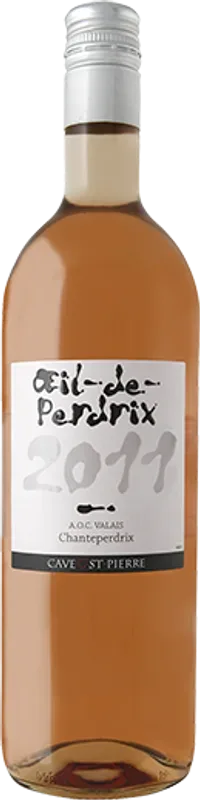 Chanteperdrix Oeil-de-Perdrix du Valais AOC Saint-Pierre - Wallis, Schweiz