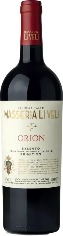 Primitivo Orion Salento IGT Li Veli - 2024 - Apulien, Italien