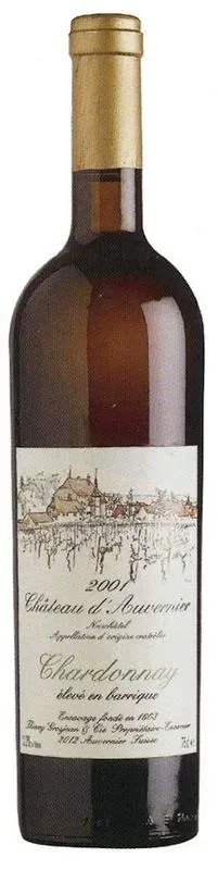 Chardonnay Sélection Sous Bois Château d'Auvernier - 2023 - Neuenburg, Schweiz