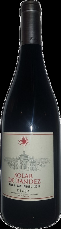 Solar de Randez Crianza Rioja DO Bodegas Las Orcas - 2019 - Oberer Ebro, Spanien