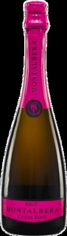 Le Bollicine Rosè Metodo Martinotti Brut Montalbera - Piemont, Italien