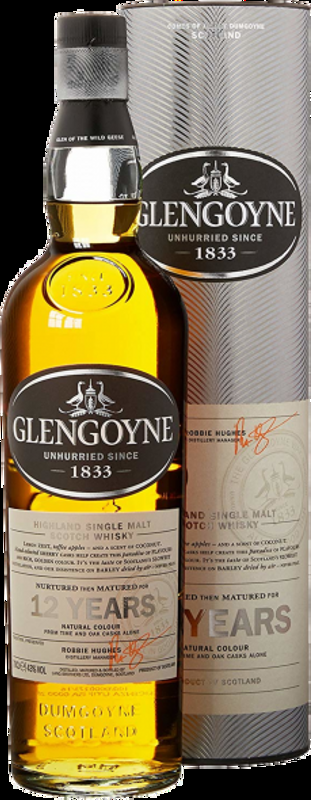 Glengoyne 12yo Single Malt Whisky Glengoyne Distillery - Schottland, Grossbritannien