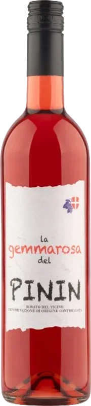 Gemmarosa del Pinin Rosato del Ticino DOC Cantina Mendrisio - Tessin, Schweiz